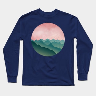 Abstract Landscape Long Sleeve T-Shirt